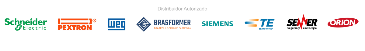 Distribuidor Autorizado - Schneider Electric, Pextron, WEG, Brasformer, Siemens, TE Connectivity, Semer, Orion